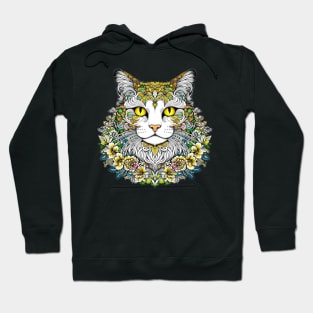 Kitty Glam Tropical Floral Hoodie